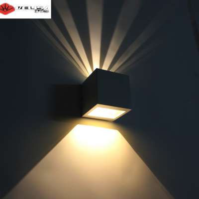 Waimaotong uk1*3/2*3w outdoor led gardens lamp / facade wall light for garden use